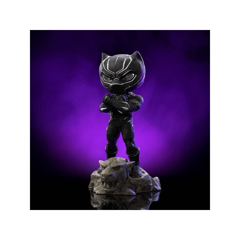 IRON STUDIOS AVENGERS INFINITY SAGA BLACK PANTHER MINICO FIGURE STATUA