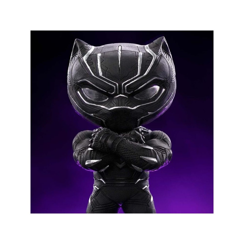 IRON STUDIOS AVENGERS INFINITY SAGA BLACK PANTHER MINICO FIGURE STATUA