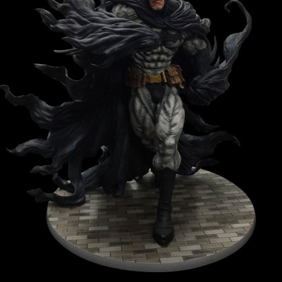 DC COMICS SOFBINAL BATMAN HARD BLACK STATUA FIGURE UNION CREATIVE
