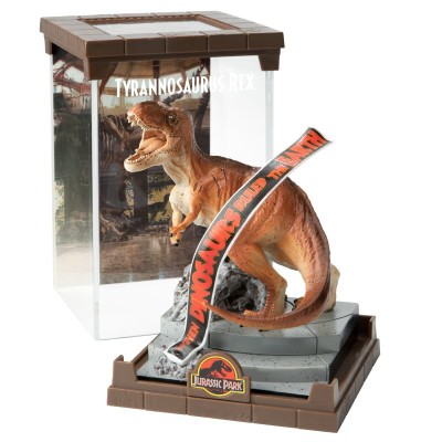 NOBLE COLLECTIONS JURASSIC PARK TYRANNOSAURUS REX DIORAMA STATUE FIGURE