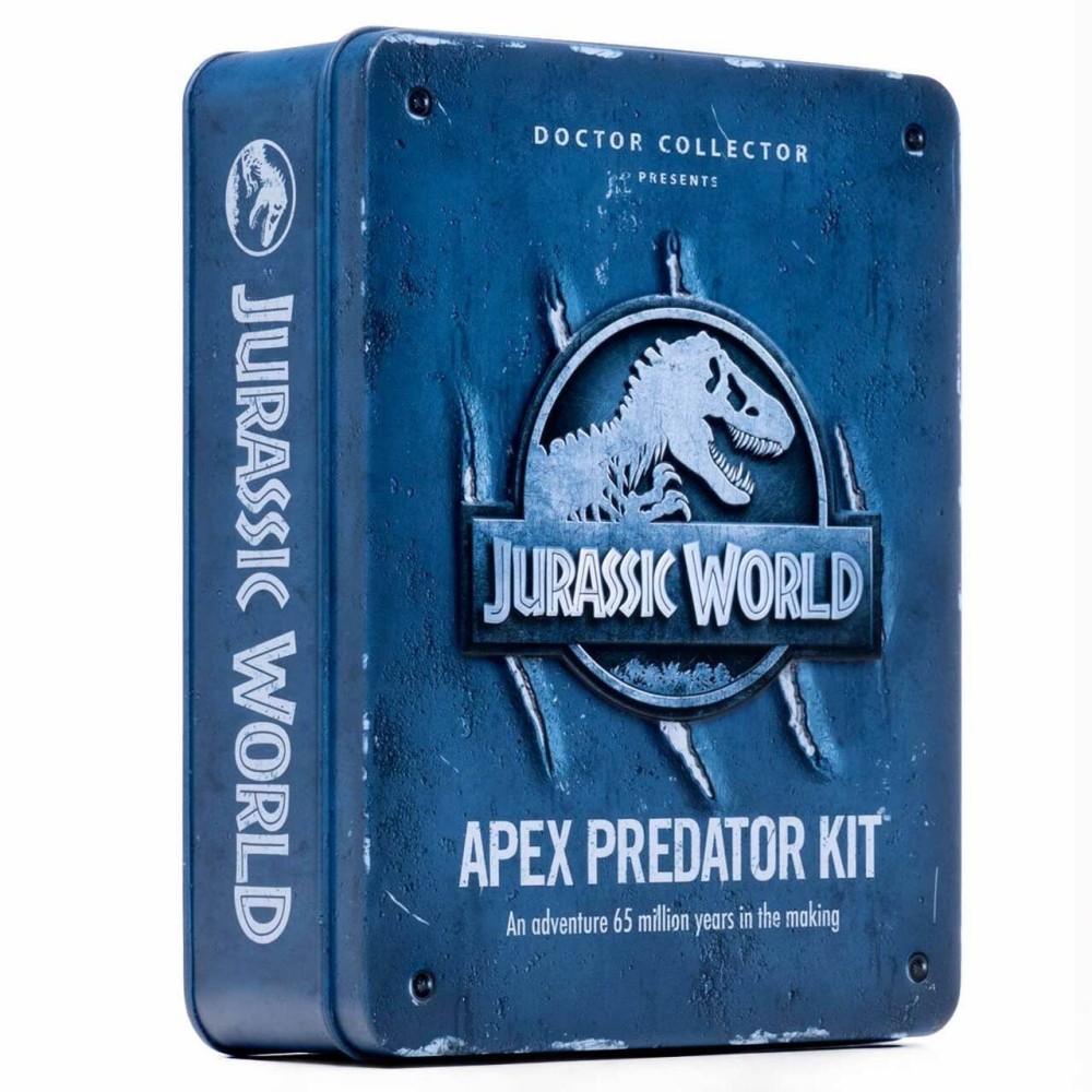 JURASSIC WORLD APEX PREDATOR KIT SET DA COLLEZIONE DOCTOR COLLECTOR