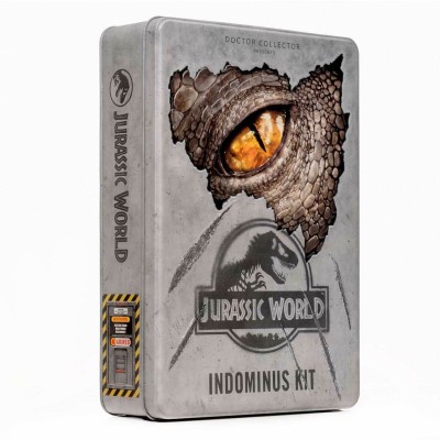 JURASSIC WORLD INDOMINUS REX KIT SET DA COLLEZIONE DOCTOR COLLECTOR