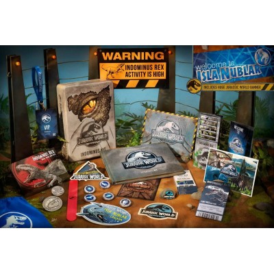 JURASSIC WORLD INDOMINUS REX KIT SET DA COLLEZIONE DOCTOR COLLECTOR