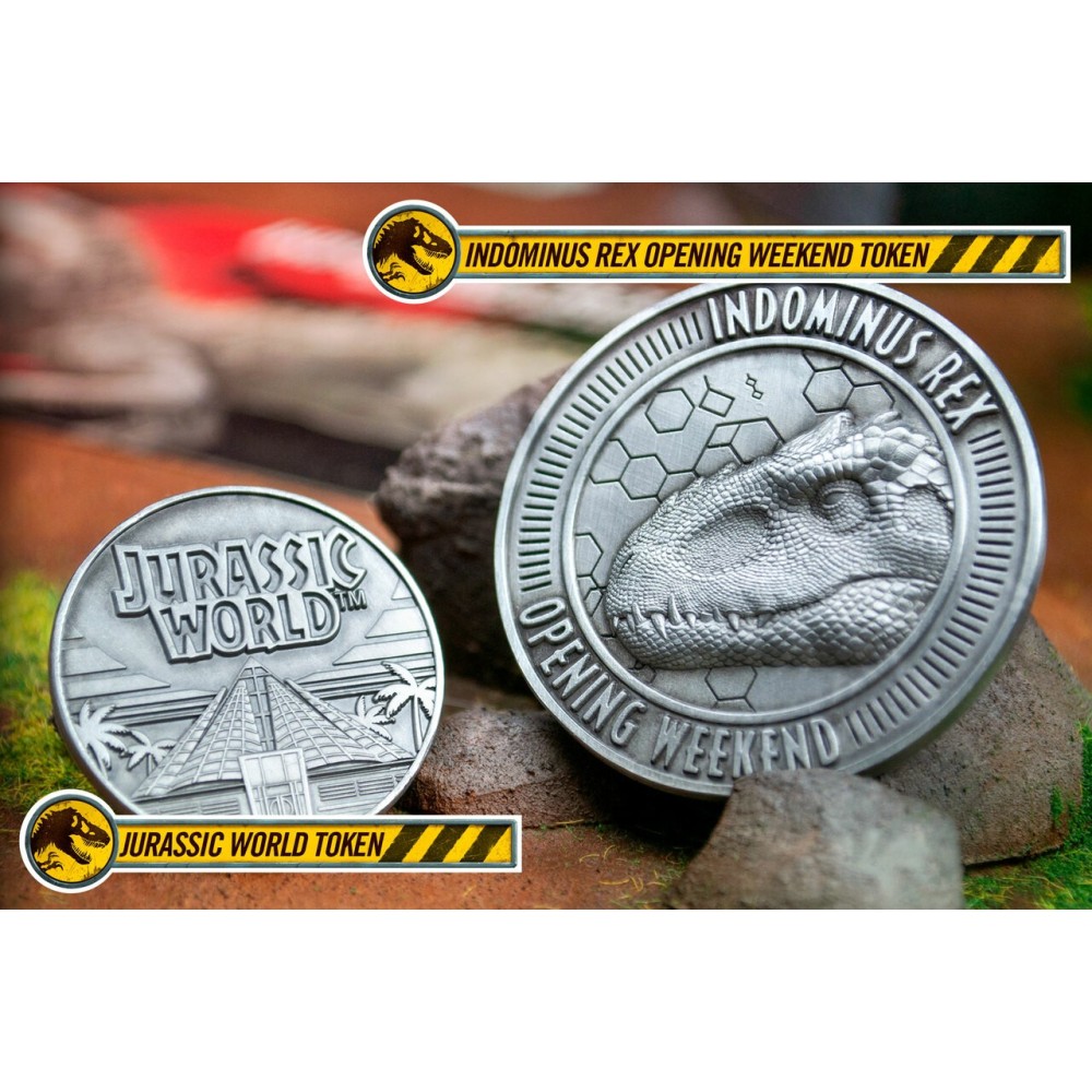 JURASSIC WORLD INDOMINUS REX KIT SET DA COLLEZIONE DOCTOR COLLECTOR