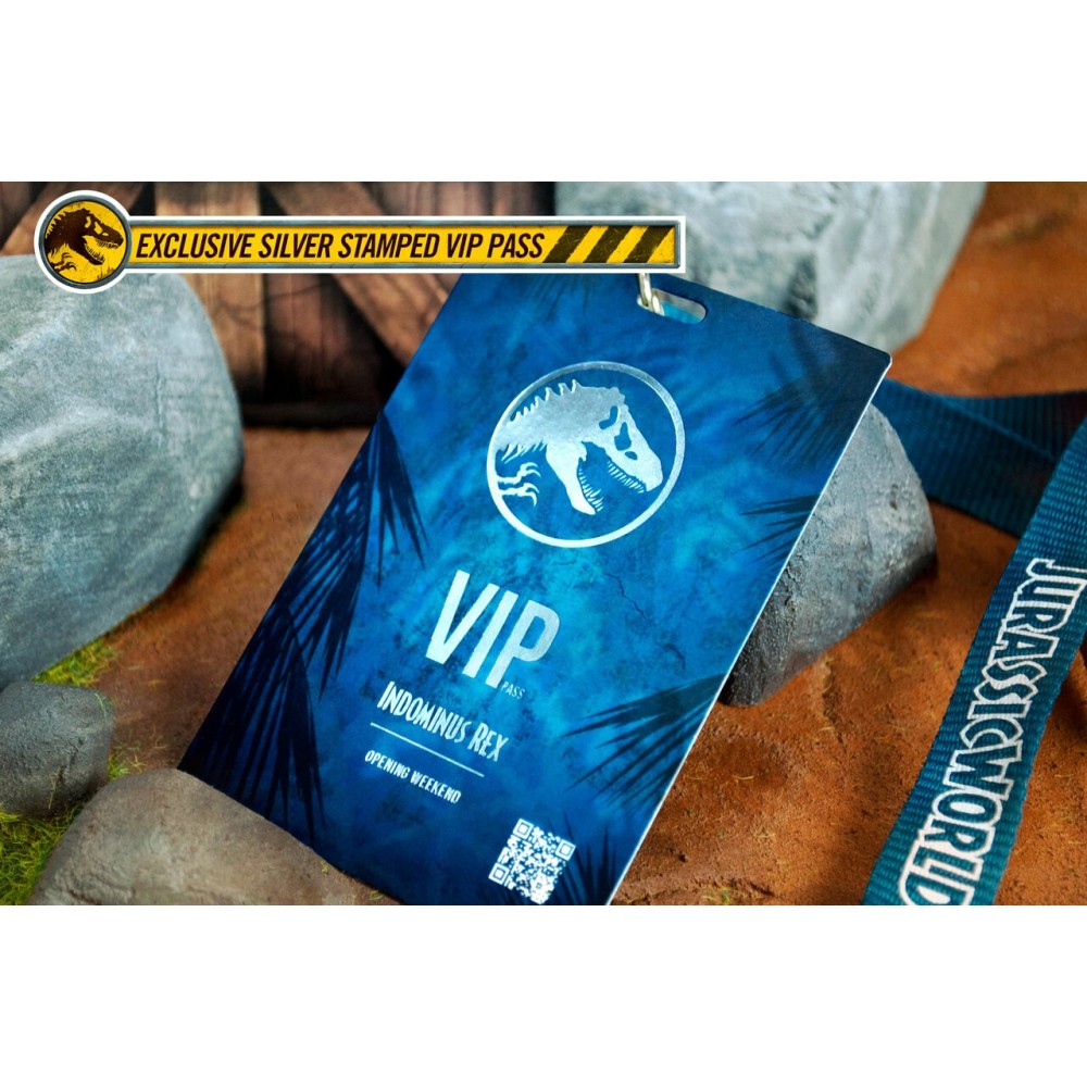 JURASSIC WORLD INDOMINUS REX KIT SET DA COLLEZIONE DOCTOR COLLECTOR