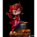 WANDAVISION HALLOWEEN WANDA MINICO FIGURE STATUA IRON STUDIOS