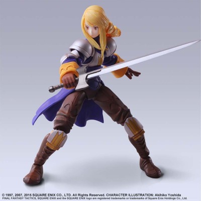 SQUARE ENIX FINAL FANTASY TACTICS BRING ARTS AGRIAS OAKS ACTION FIGURE