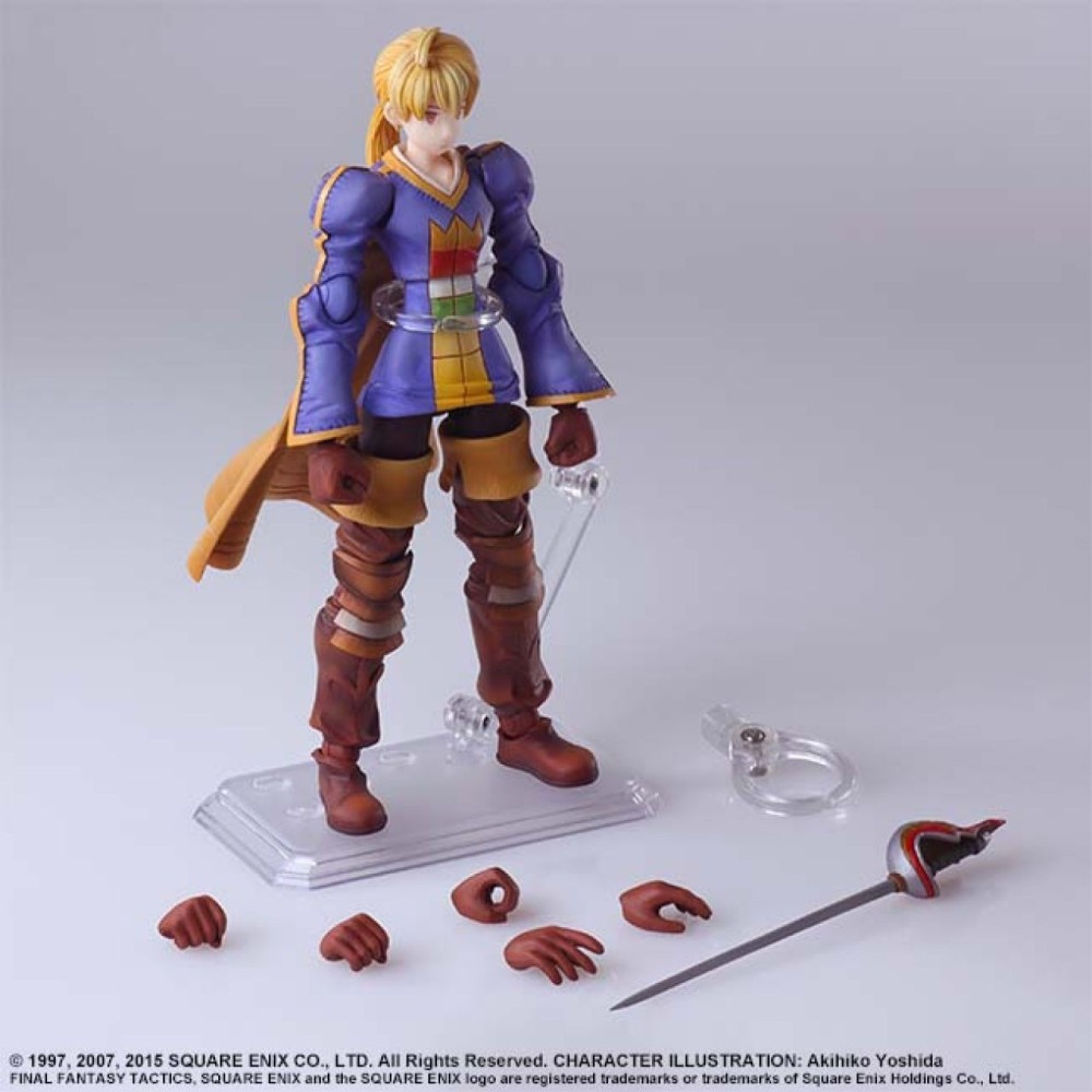 SQUARE ENIX FINAL FANTASY TACTICS BRING ARTS RAMZA BEOULVE ACTION FIGURE