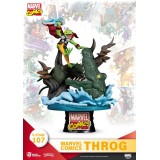 BEAST KINGDOM D-STAGE MARVEL THROG STATUE FIGURE DIORAMA