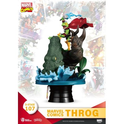 BEAST KINGDOM D-STAGE MARVEL THROG STATUE FIGURE DIORAMA