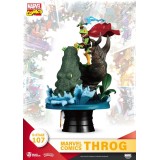 BEAST KINGDOM D-STAGE MARVEL THROG STATUE FIGURE DIORAMA