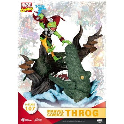 BEAST KINGDOM D-STAGE MARVEL THROG STATUE FIGURE DIORAMA