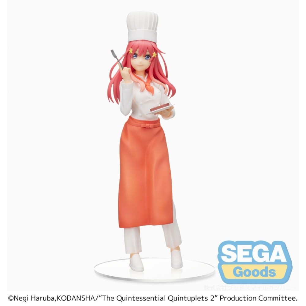 SEGA GOODS THE QUINTESSENTIAL QUINTUPLETS ITSUKI NAKANO COOK SPM STATUE FIGURE