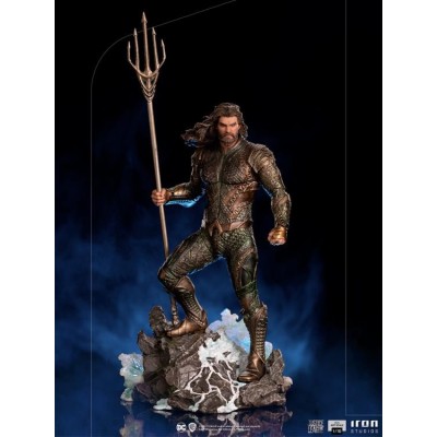 IRON STUDIOS ZACK SNYDER JUSTICE LEAGUE AQUAMAN BDS ART SCALE 1/10 STATUE FIGURE