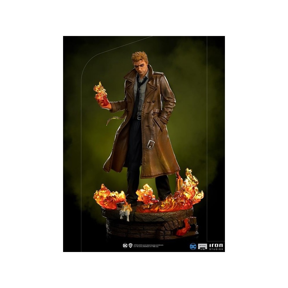 DC COMICS JOHN CONSTANTINE BDS ART SCALE 1/10 STATUA FIGURE IRON STUDIOS