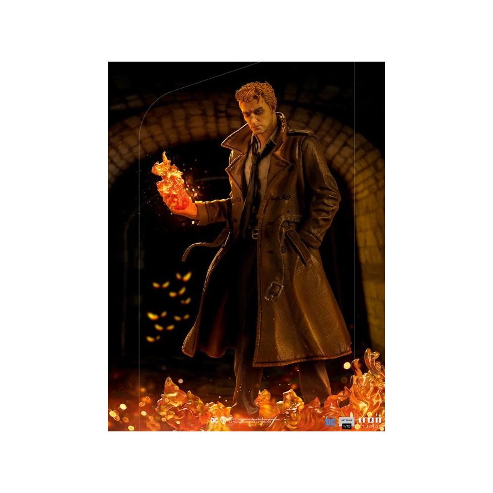 DC COMICS JOHN CONSTANTINE BDS ART SCALE 1/10 STATUA FIGURE IRON STUDIOS