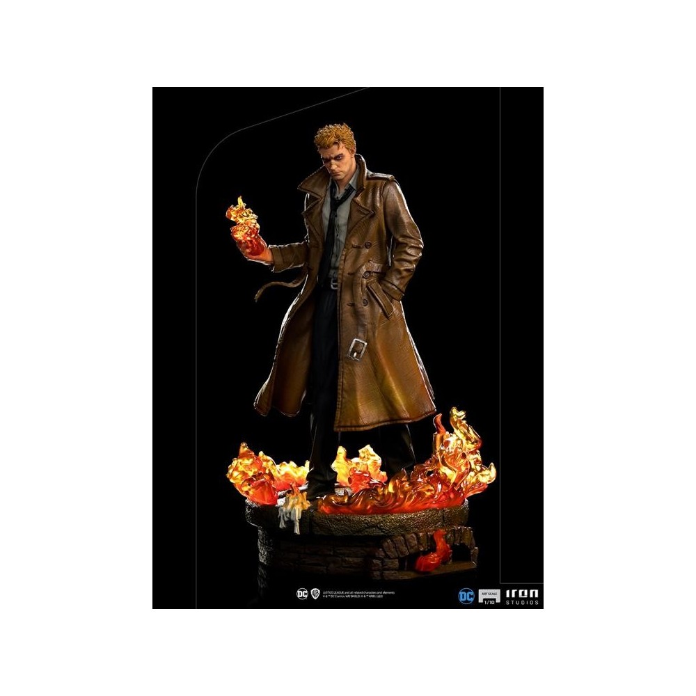 DC COMICS JOHN CONSTANTINE BDS ART SCALE 1/10 STATUA FIGURE IRON STUDIOS