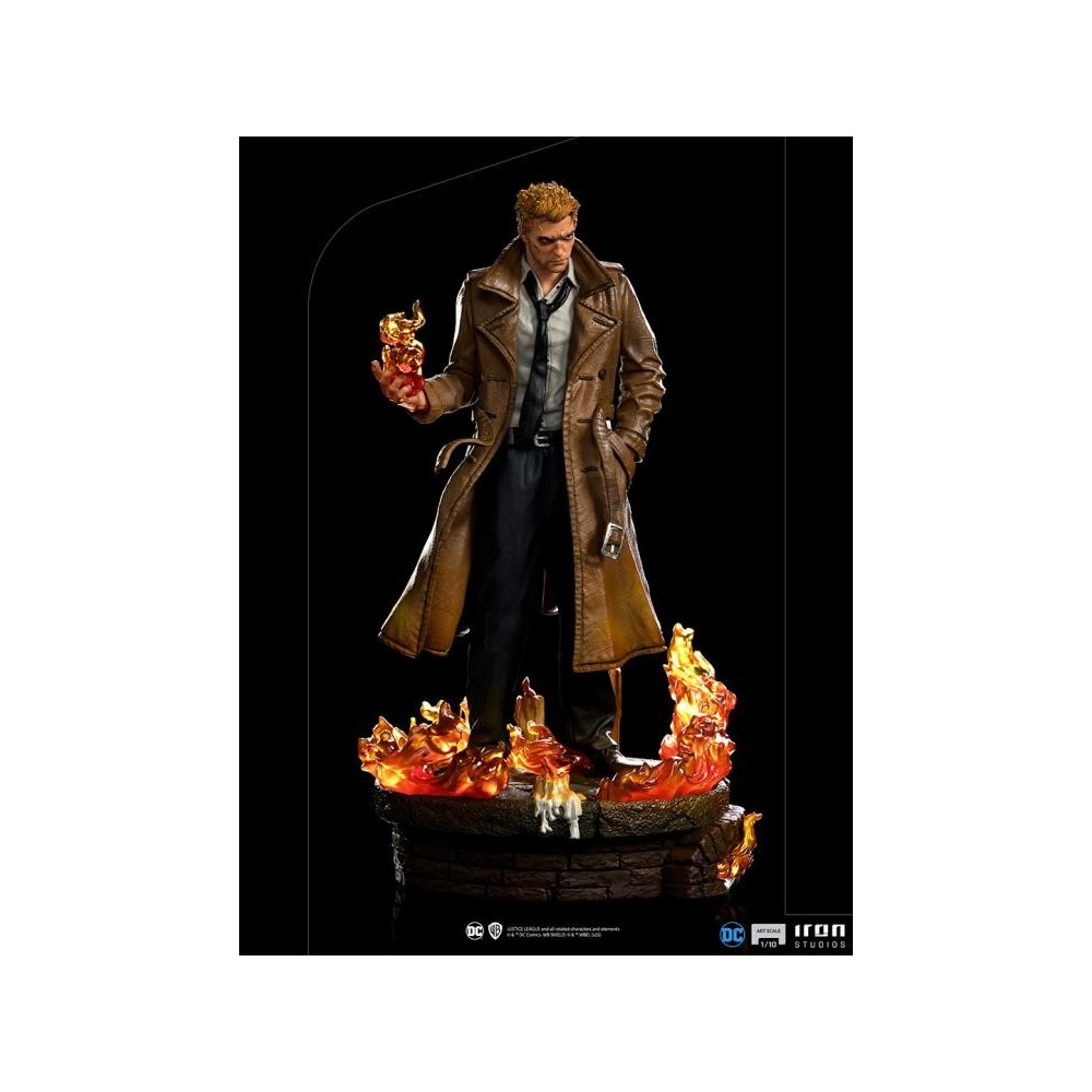 DC COMICS JOHN CONSTANTINE BDS ART SCALE 1/10 STATUA FIGURE IRON STUDIOS