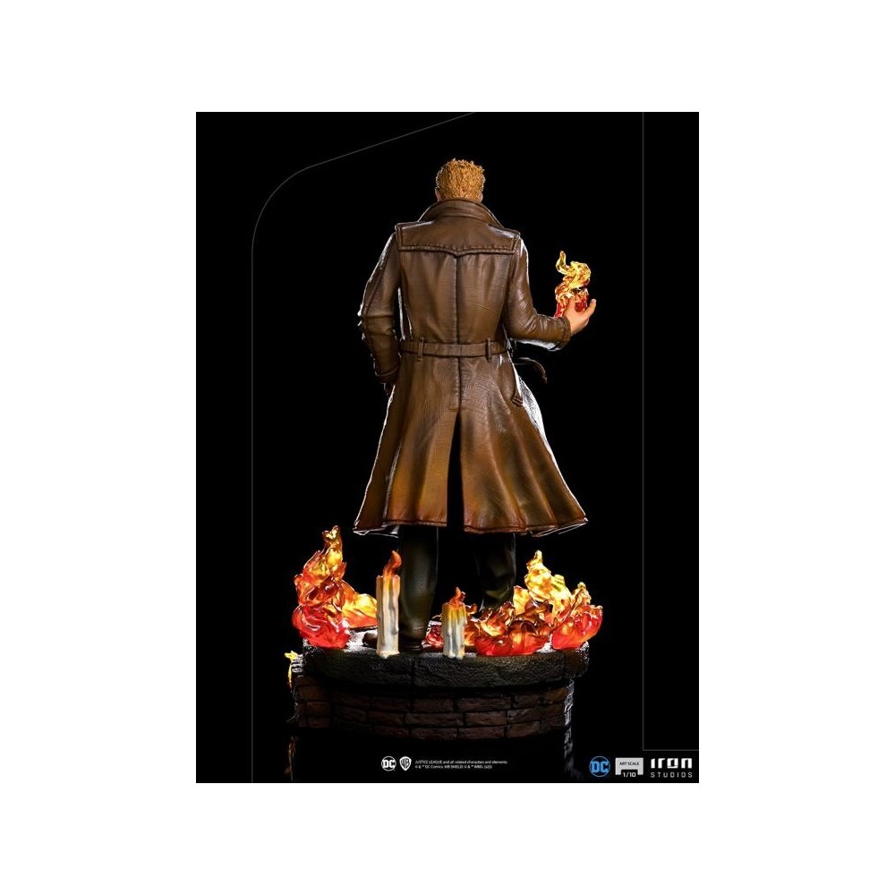 DC COMICS JOHN CONSTANTINE BDS ART SCALE 1/10 STATUA FIGURE IRON STUDIOS