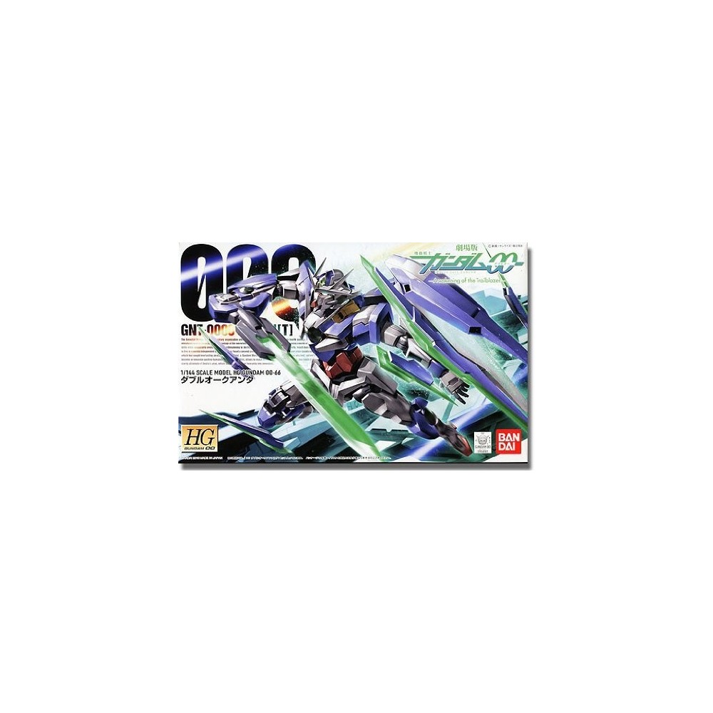 BANDAI HIGH GRADE HG GNT-0000 GUNDAM 00-66 QAN T 1/144 MODEL KIT FIGURE