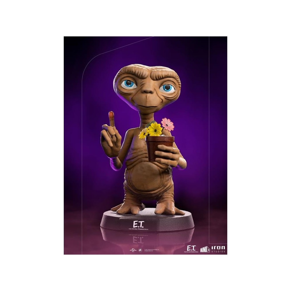 IRON STUDIOS E.T. THE EXTRA-TERRESTRIAL MINICO FIGURE STATUE