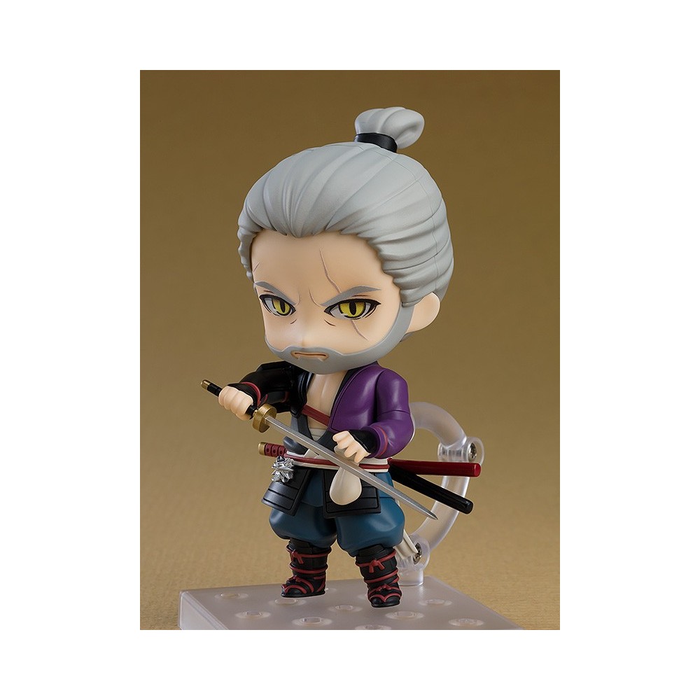 GOOD SMILE COMPANY THE WITCHER RONIN GERALT NENDOROID ACTION FIGURE