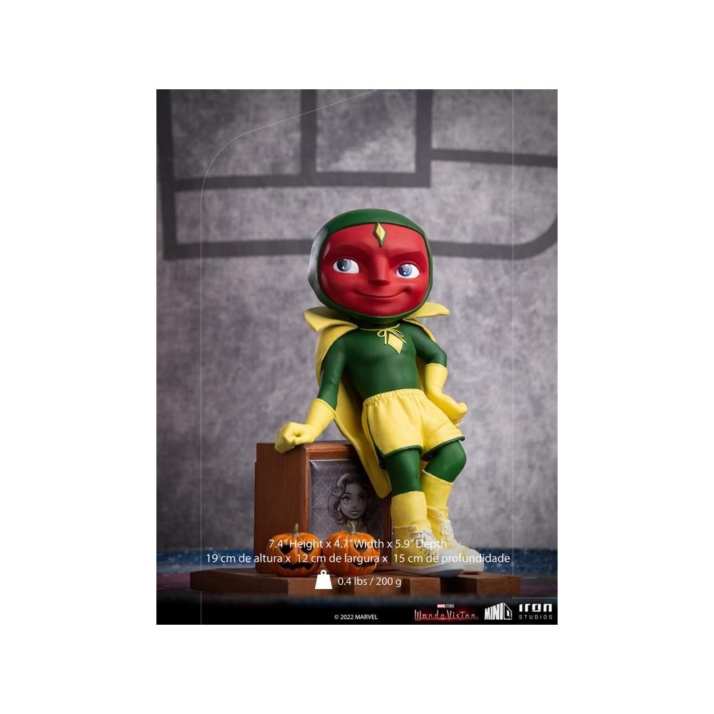 IRON STUDIOS WANDAVISION HALLOWEEN VISION MINICO FIGURE STATUA