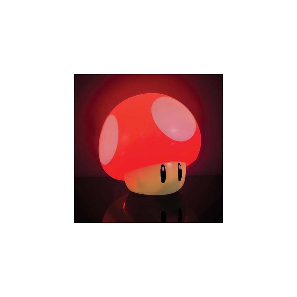 SUPER MARIO MUSHROOM LIGHT AND SOUND LAMPADA SONORA PALADONE PRODUCTS