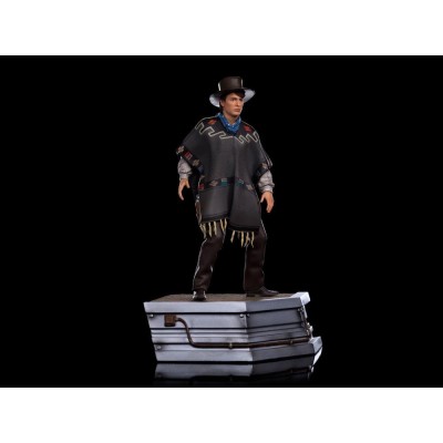 IRON STUDIOS RITORNO AL FUTURO III MARTY MCFLY BDS ART SCALE 1/10 STATUE FIGURE