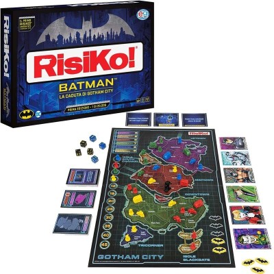 SPIN MASTER  RISIKO! BATMAN LA CADUTA DI GOTHAM CITY - BOARD GAME ITALIAN