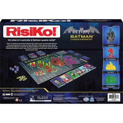 RISIKO! BATMAN LA CADUTA DI GOTHAM CITY - GIOCO DA TAVOLO SPIN MASTER
