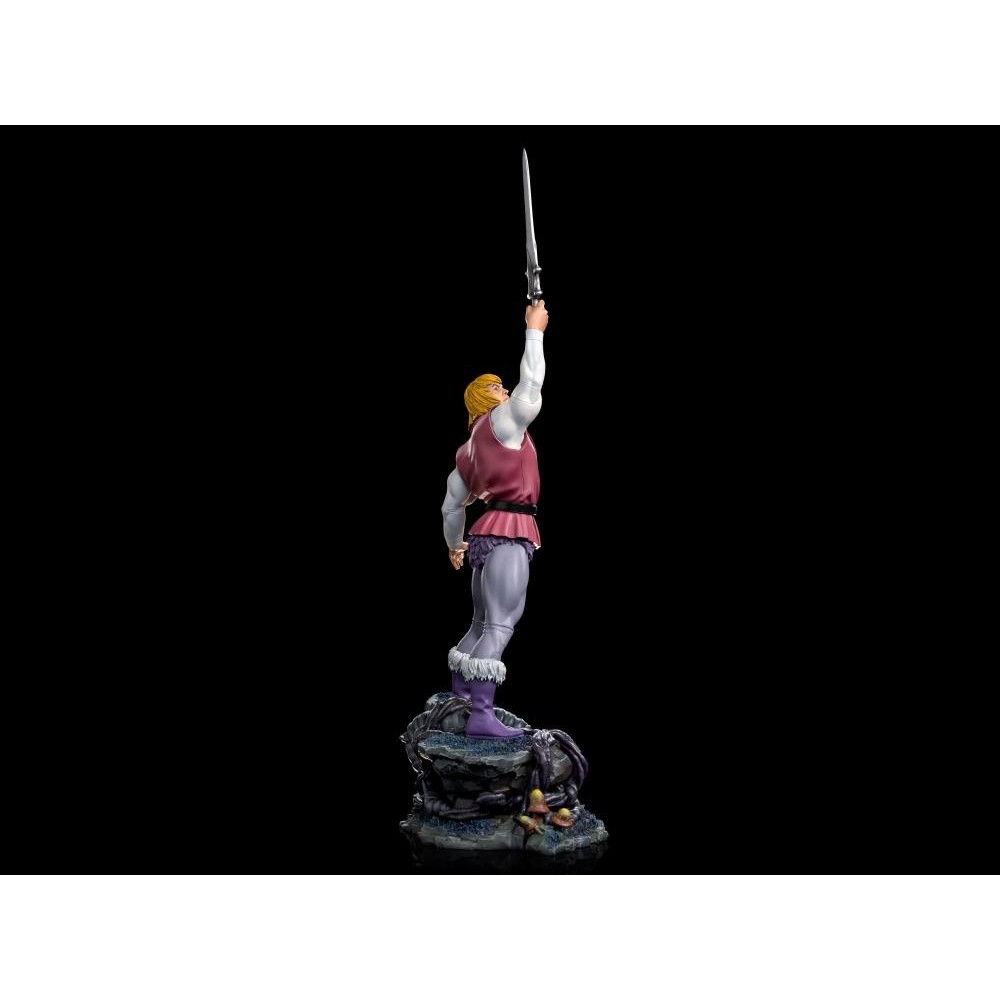 IRON STUDIOS MASTERS OF THE UNIVERSE PRINCE ADAM BDS ART SCALE 1/10 STATUE FIGURE