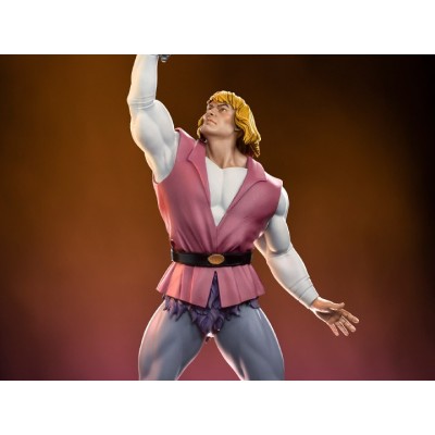 MASTERS OF THE UNIVERSE PRINCE ADAM BDS ART SCALE 1/10 STATUA FIGURE IRON STUDIOS