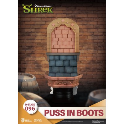 BEAST KINGDOM D-STAGE SHREK PUSS IN BOOTS STATUE FIGURE DIORAMA