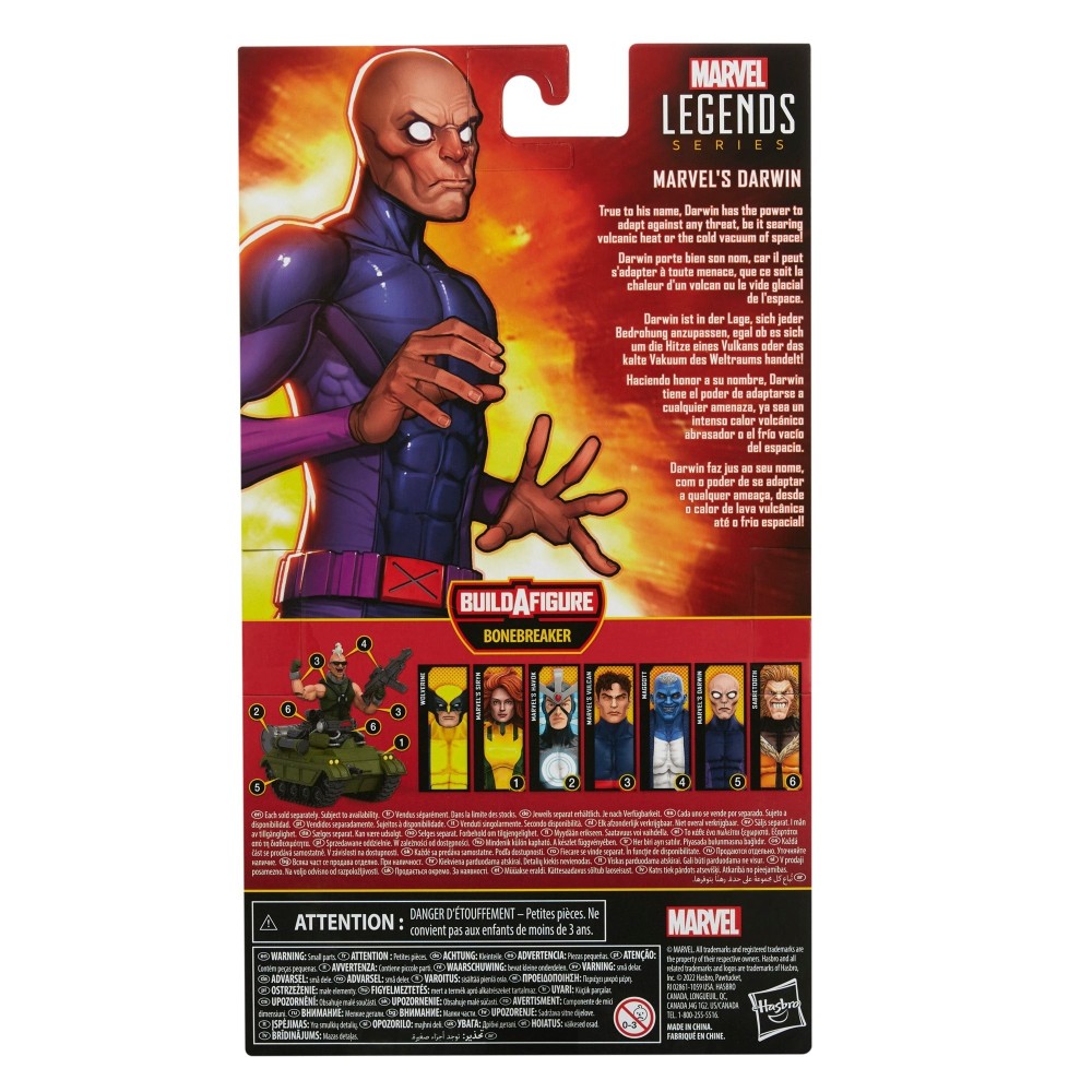 HASBRO MARVEL LEGENDS X-MEN DARWIN ACTION FIGURE