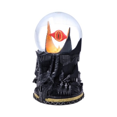 NEMESIS NOW LORD OF THE RINGS SAURON SNOW GLOBE 18 CM FIGURE