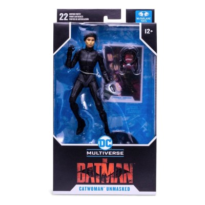 DC MULTIVERSE "THE BATMAN" - CATWOMAN UNMASKED ACTION FIGURE MC FARLANE