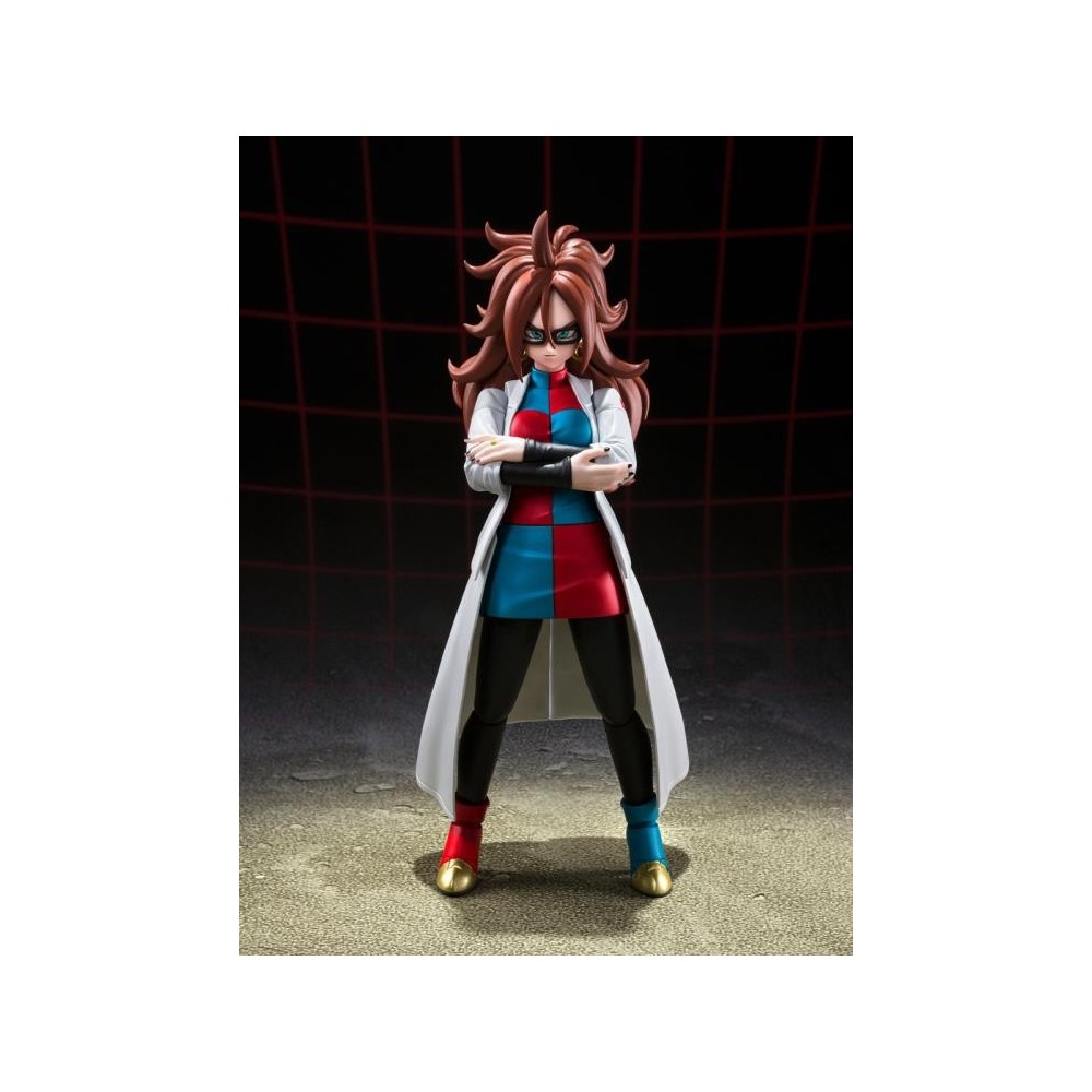 DRAGON BALL FIGHTER Z ANDROID 21 S.H. FIGUARTS ACTION FIGURE BANDAI