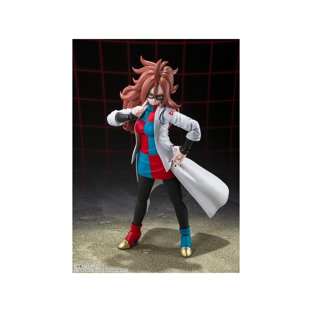 DRAGON BALL FIGHTER Z ANDROID 21 S.H. FIGUARTS ACTION FIGURE BANDAI