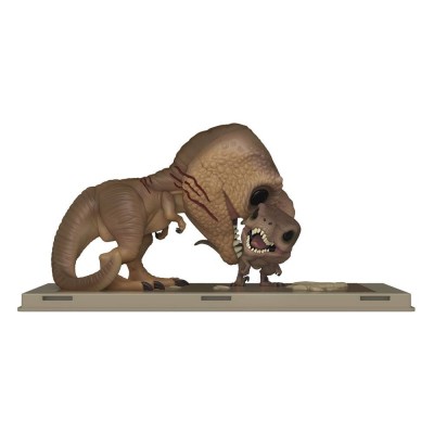 JURASSIC PARK FUNKO POP! MOVIE POSTER TYRANNOSAURUS REX & VELOCIRAPTOR BOBBLE HEAD FUNKO