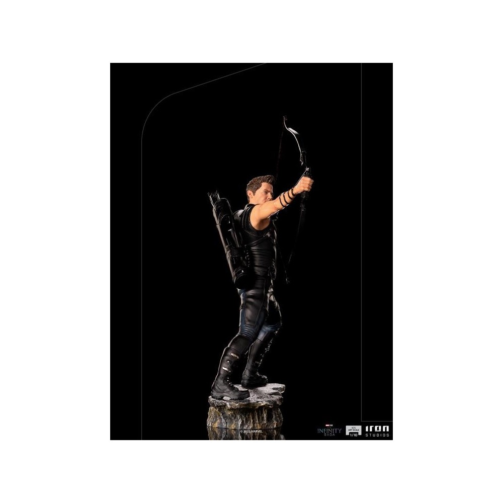 THE INFINITY SAGA HAWKEYE BATTLE OF NY BDS ART SCALE 1/10 STATUA FIGURE IRON STUDIOS