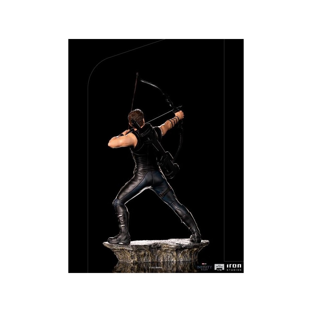 THE INFINITY SAGA HAWKEYE BATTLE OF NY BDS ART SCALE 1/10 STATUA FIGURE IRON STUDIOS