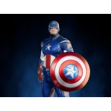 IRON STUDIOS THE INFINITY SAGA CAPTAIN AMERICA BATTLE OF NY BDS ART SCALE 1/10 STATUE FIGURE