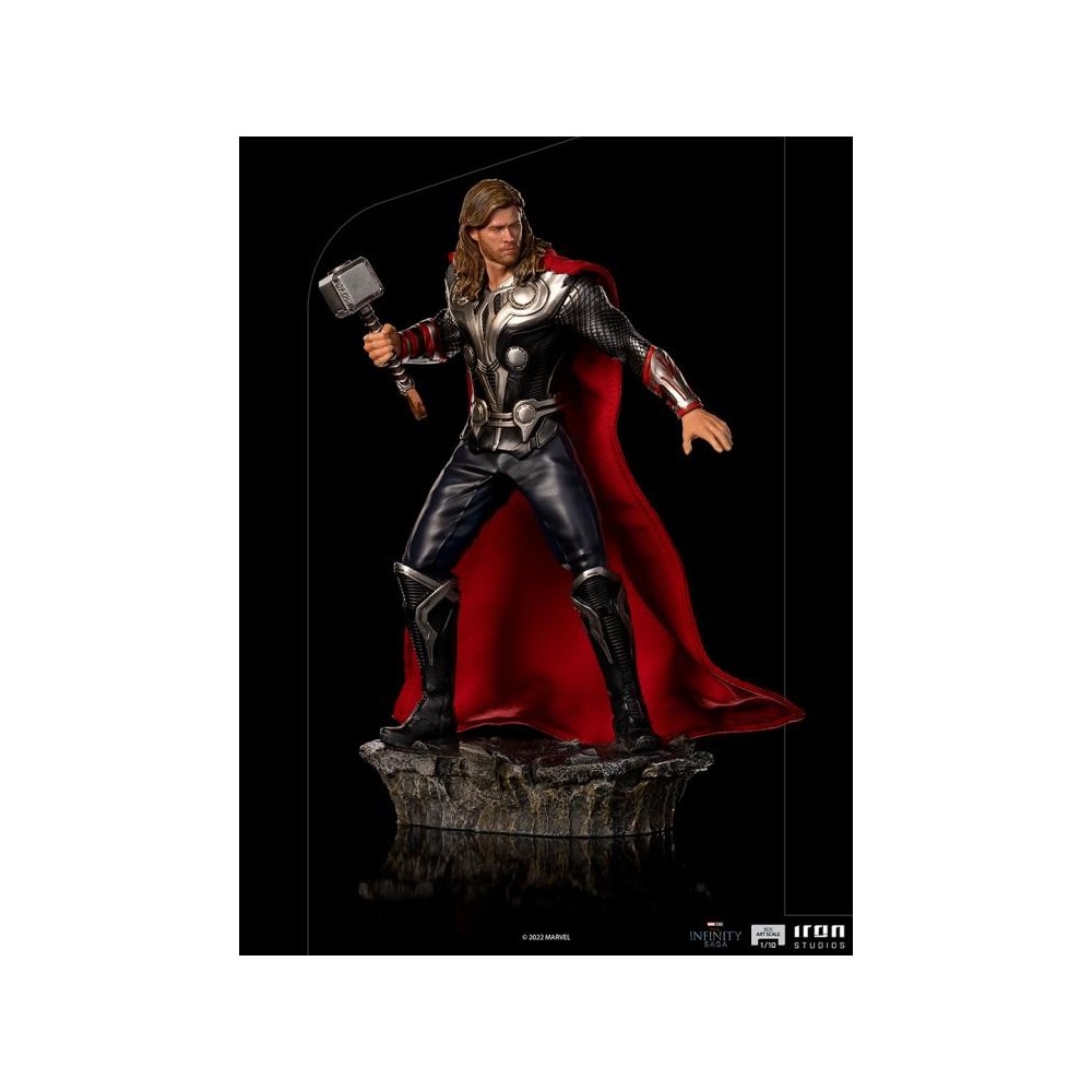 THE INFINITY SAGA THOR BATTLE OF NY BDS ART SCALE 1/10 STATUA FIGURE IRON STUDIOS