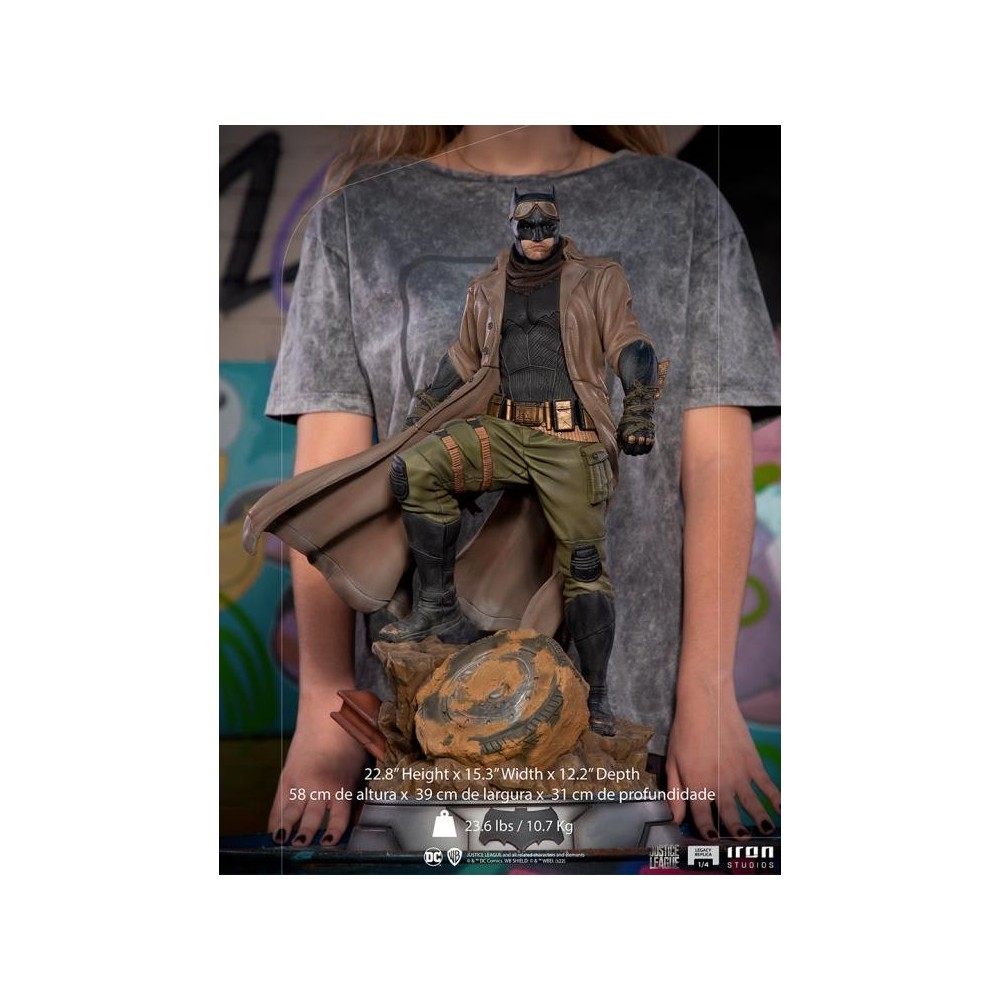 ZACK SNYDER'S JUSTICE LEAGUE KNIGHTMARE BATMAN LEGACY REPLICA 1/4 STATUA FIGURE IRON STUDIOS
