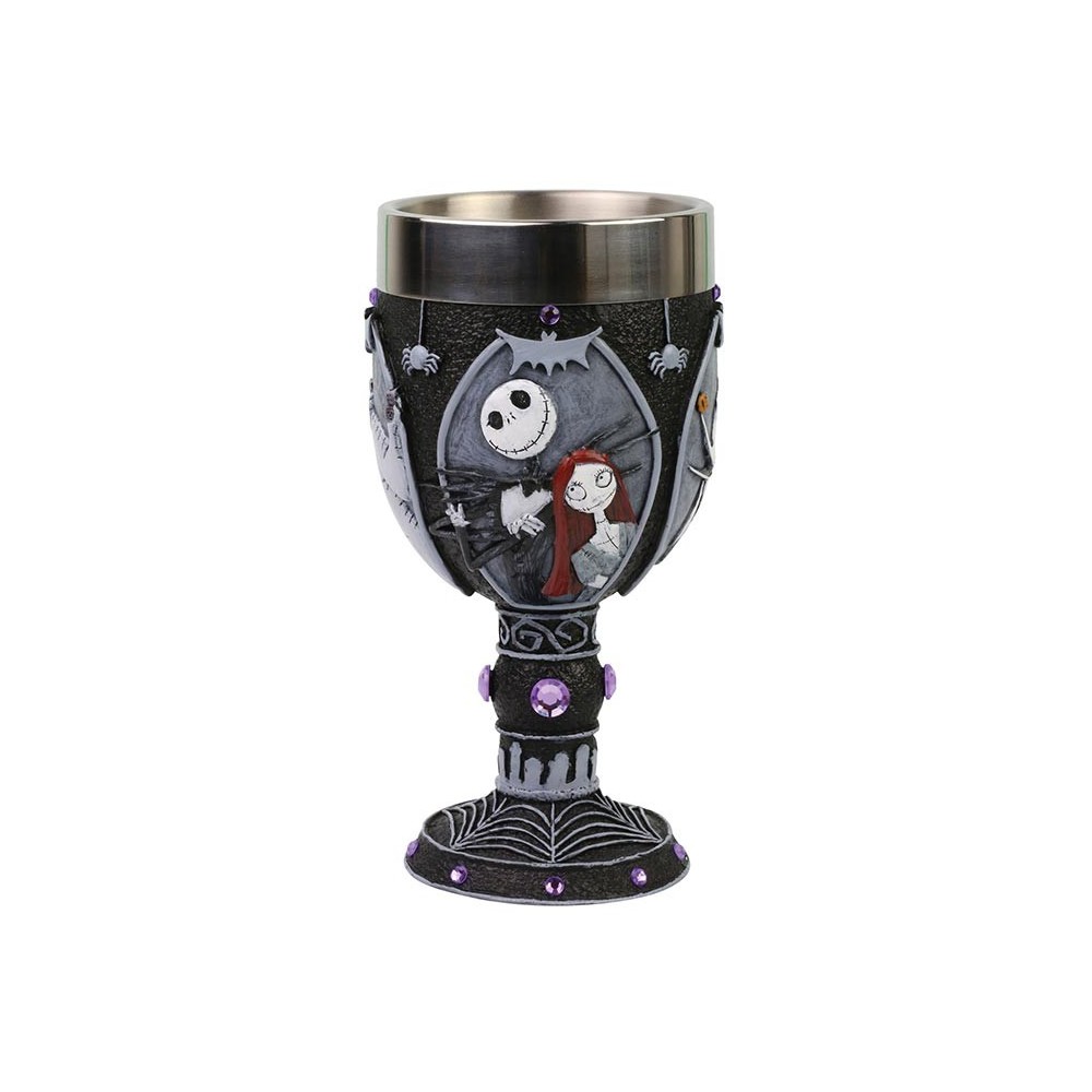 ENESCO NIGHTMARE BEFORE CHRISTMAS GOBLET RESIN
