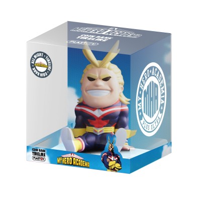 MY HERO ACADEMIA ALL MIGHT COIN BANK SALVADANAIO PLASTOY