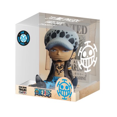ONE PIECE TRAFALGAR LAW COIN BANK SALVADANAIO PLASTOY