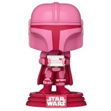 FUNKO FUNKO POP! VALENTINE STAR WARS THE MANDALORIAN BOBBLE HEAD KNOCKER FIGURE