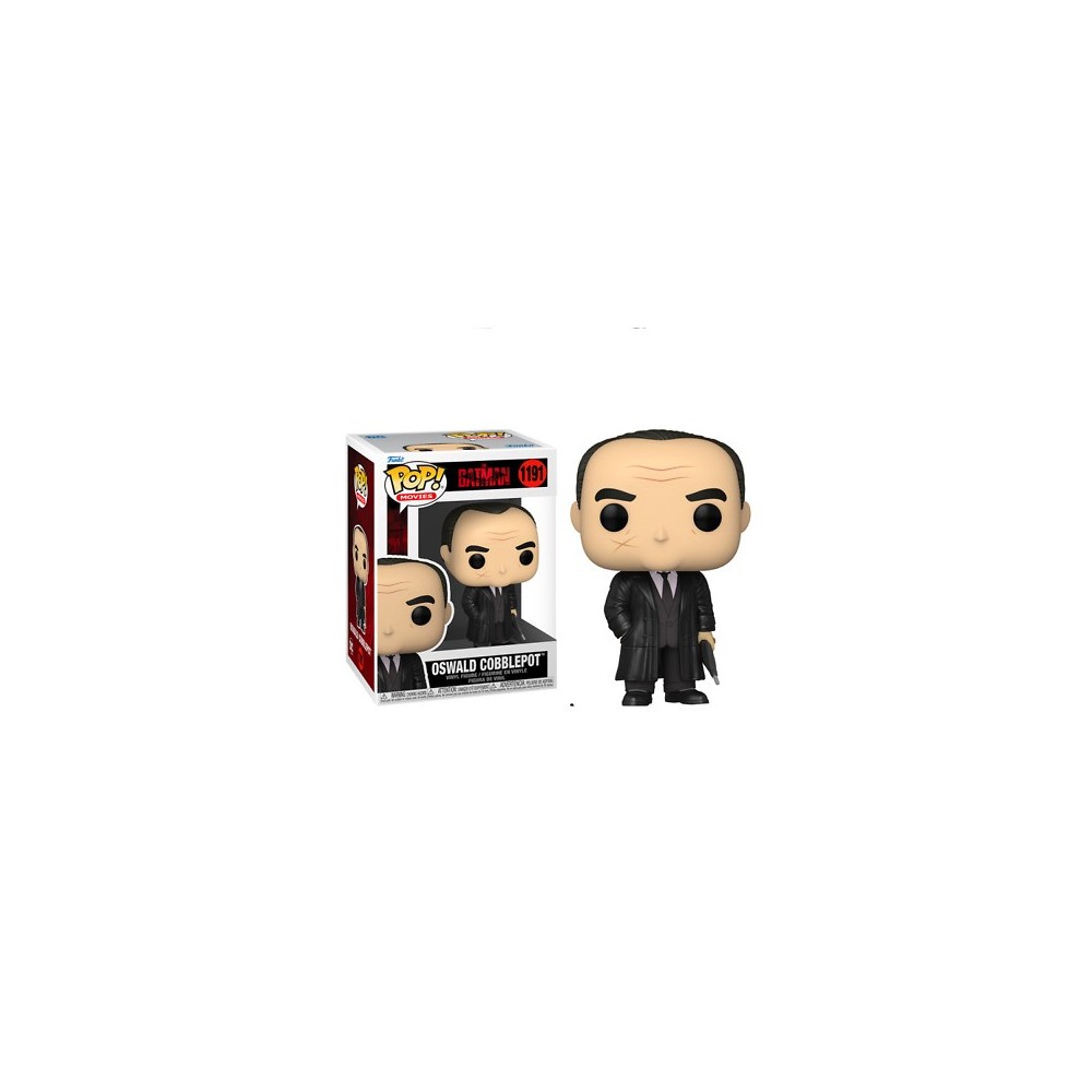 FUNKO FUNKO POP! THE BATMAN - OSWALD COBBLEPOT BOBBLE HEAD FIGURE